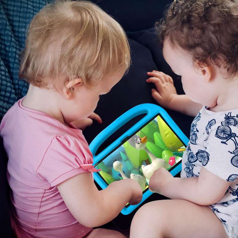 For Huawei MatePad T10S 10.1 / T10 9.7 Sparrow Style EVA Material Children Shockproof Casing Shel...