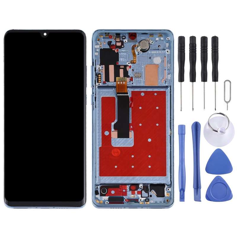 Original OLED LCD Screen for Huawei P30 Pro Digitizer Full Assembly with Frame(Breathing Crystal)