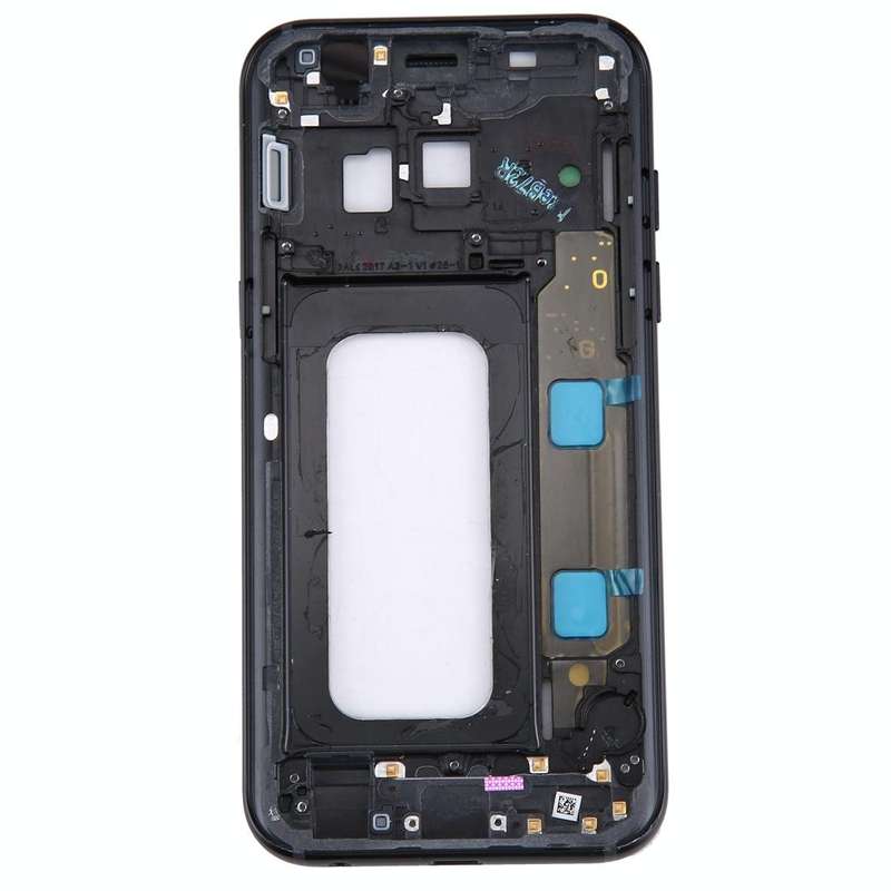 For Galaxy A3 (2017) / A320 Middle Frame Bezel (Black)