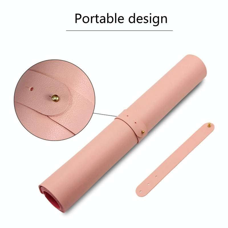 Multifunction Business PU Leather Mouse Pad Keyboard Pad Table Mat Computer Desk Mat, Size: 90 x ...