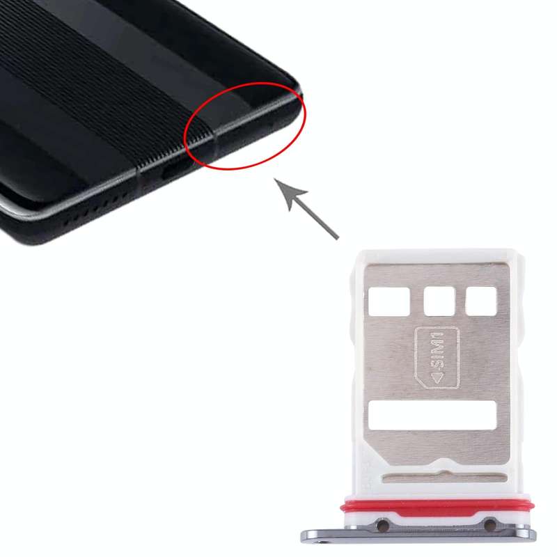 For Huawei Mate 50 RS Porsche Design SIM + NM Card Tray (Black)