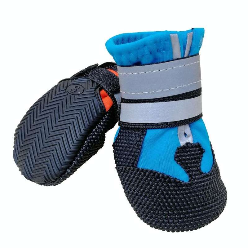 Wear-Resistant Non-Slip & Waterproof Pet Shoe Covers Medium And Large Dog Shoes(M Orange)