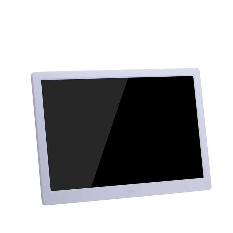 15-inch Digital Photo Frame Electronic Photo Frame Ultra-narrow Side Support 1080P Wall-mounted A...