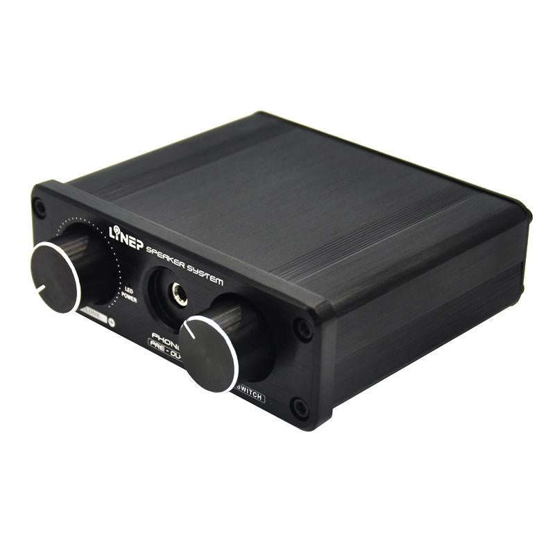 A926 Four-In Two-Out Signal Amplifying Switcher(Black)