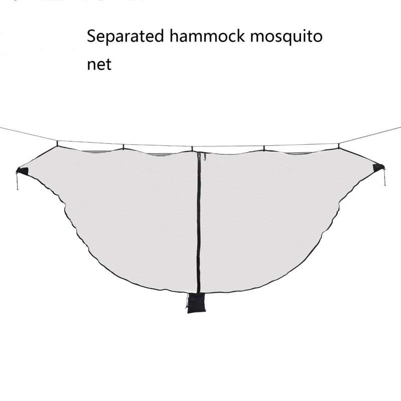 Separate Hammock Mosquito Net Outdoor Hammock Mosquito Cover And Not Include Hammock(Gray)