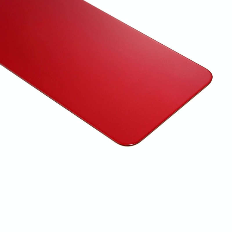 Glass Battery Back Cover for iPhone X(Red)