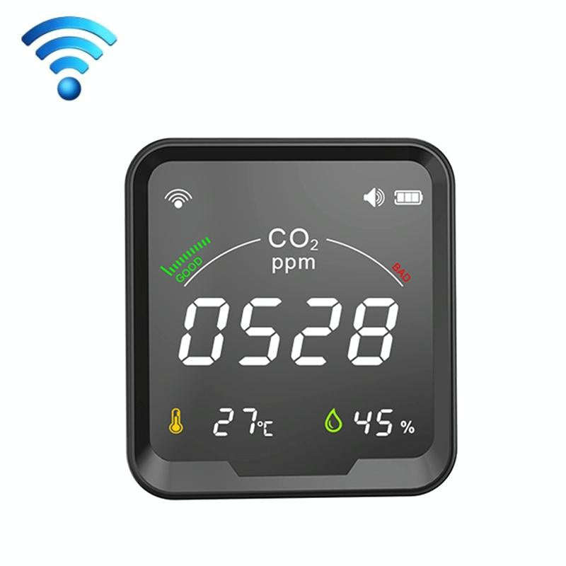 PTH-9CW Wifi Intelligent Infrared CO2 Detector Air Quality Detector Home Temperature And Humidity...