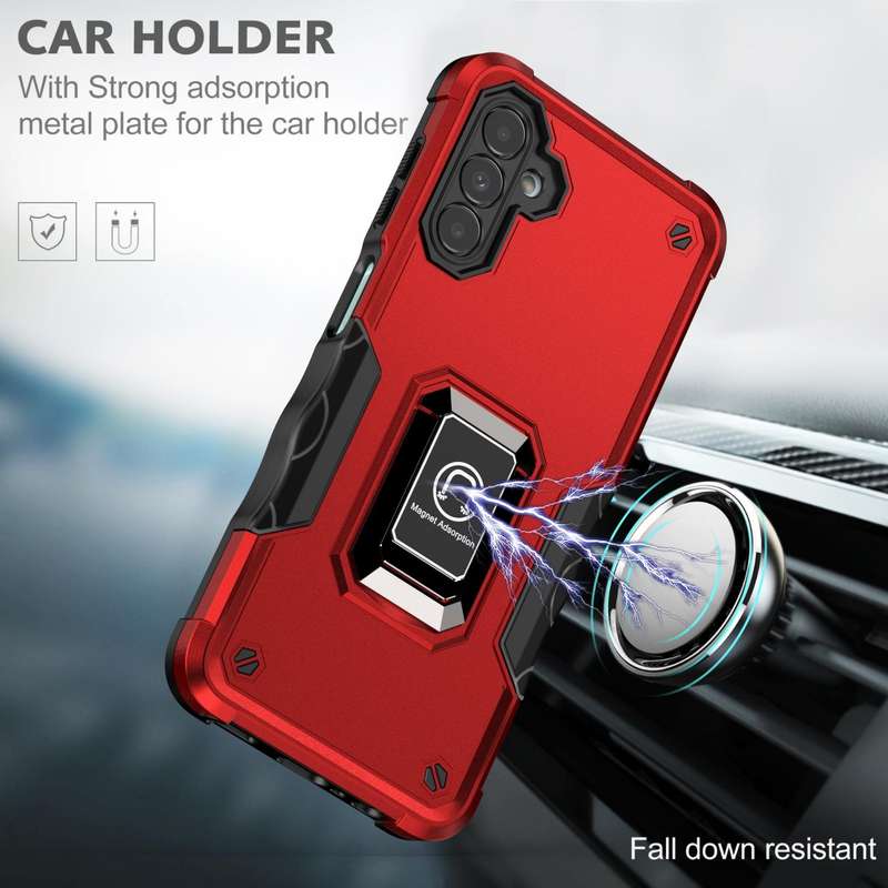 For Samsung Galaxy A14 5G Non-slip Shockproof Armor Phone Case(Green)