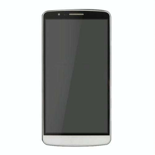 LCD Display + Touch Panel with Frame for LG G3 / D850 / D851 / D855 / VS985(White)