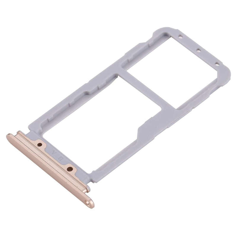 For Huawei nova 2 Plus SIM Card Tray & SIM / Micro SD Card Tray(Gold)