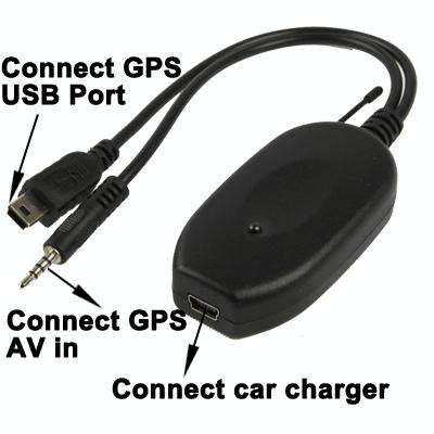 2.4G Wireless GPS Night Vision Car Rear View Backup Camera with 2 LED, Wide viewing angle: 120 (W...