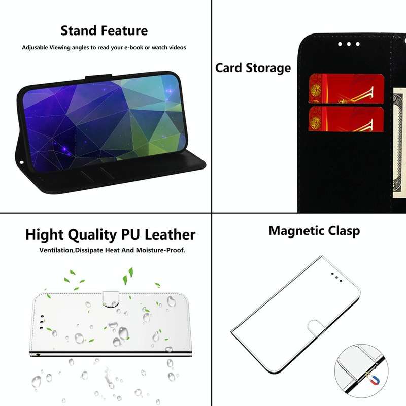 For Galaxy S20 Ultra Mirror-like Magnetic Attraction Horizontal Flip Leather Case with Lanyard, S...