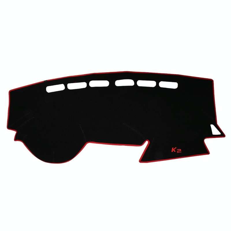 Car Light Instrument Panel Sunscreen Dashboard Mats Cover for Kia K2, Please Note Model and Year(...