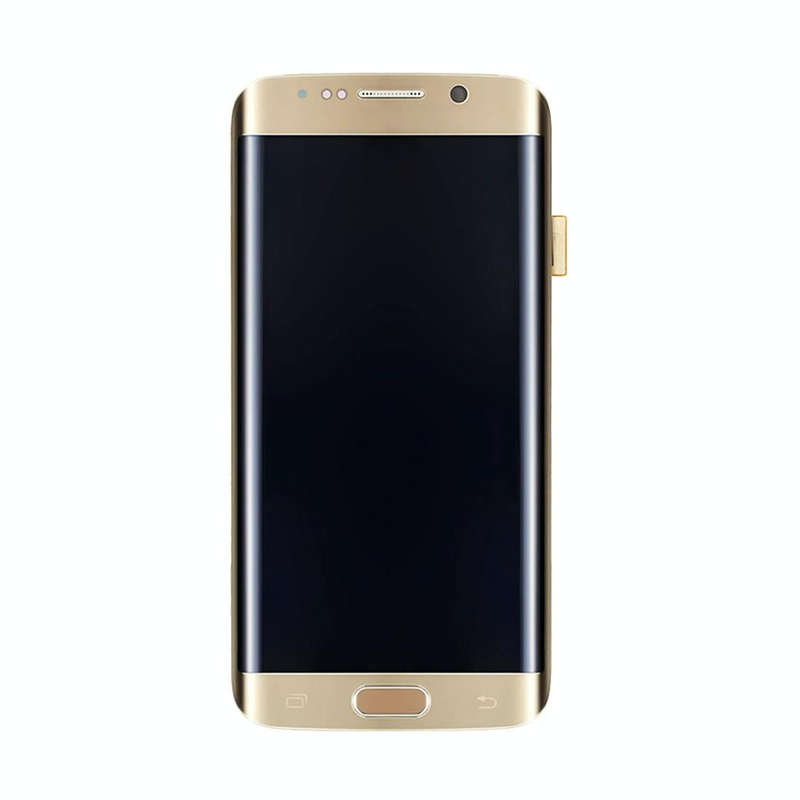 Original LCD Display + Touch Panel with Frame for Galaxy S6 Edge+ / G928F(Gold)