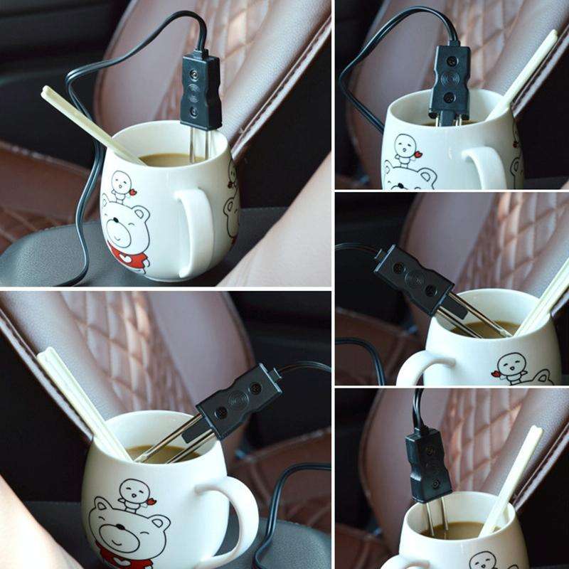 24V Cigarette Lighter Car Electric Heating Water Stick Water Heater