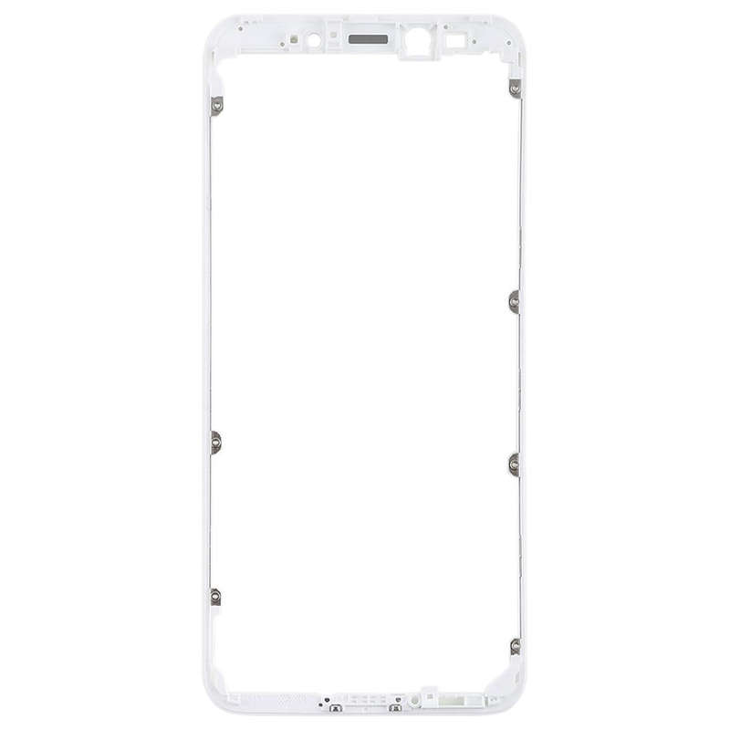 Front Housing LCD Frame Bezel Holder for Xiaomi Mi 6X / A2(White)