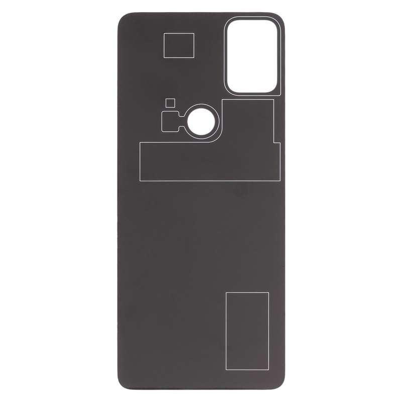 For Alcatel 3X 2020 5061 5061K 5061U Glass Battery Back Cover  (Blue)
