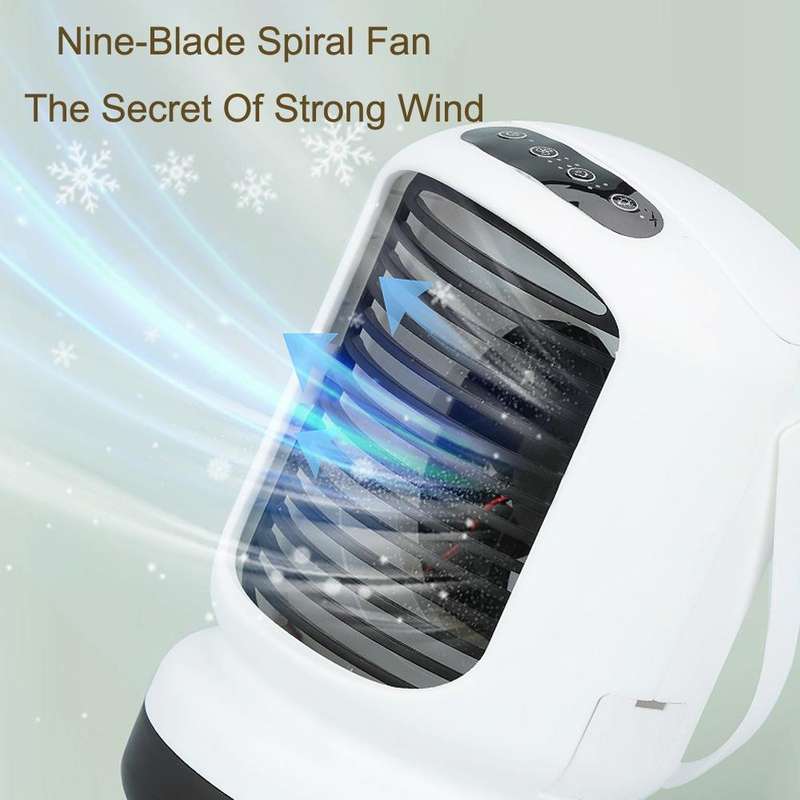 Portable Mobile Home Misting Mini Cooling Air-Conditioning Fan, Power Supply: USB Direct Plug