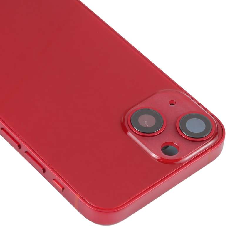 For iPhone 13 mini Battery Back Cover with Side Keys & Card Tray & Power + Volume Flex Cable & Wi...