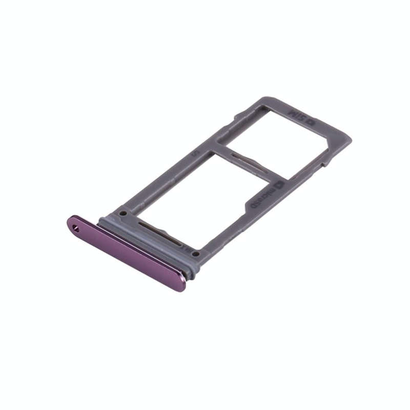 For Galaxy S9+ / S9 SIM & Micro SD Card Tray (Purple)