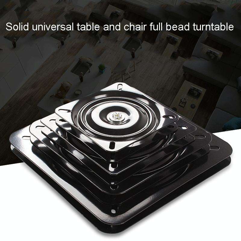 6 inch Solid Full Bead Universal Swivel Turntable Furniture With Screws For Swivel Chairs