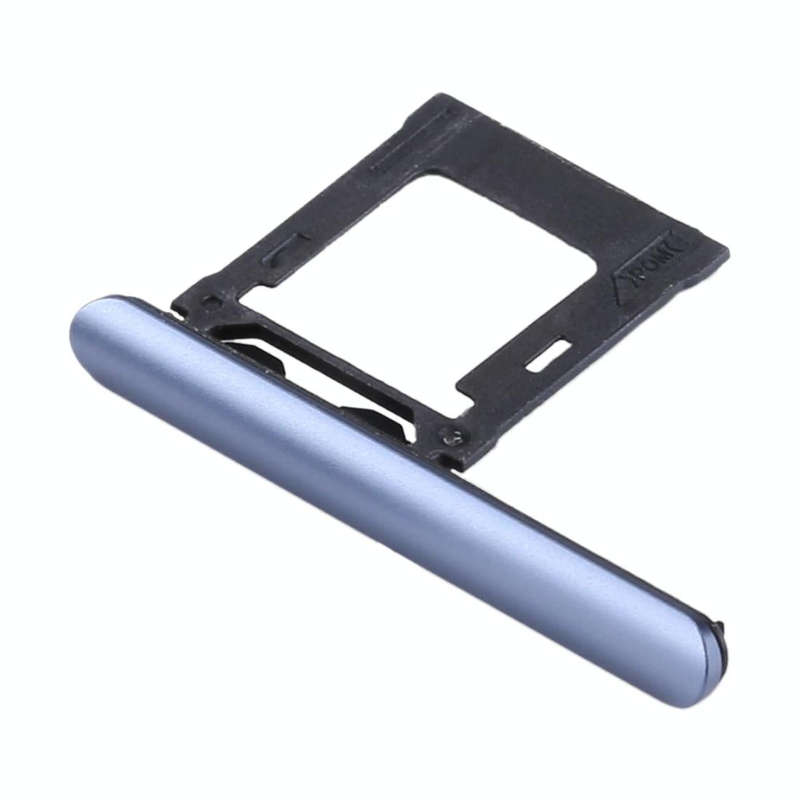 SIM / Micro SD Card Tray, Double Tray for Sony Xperia XZ1(Blue)