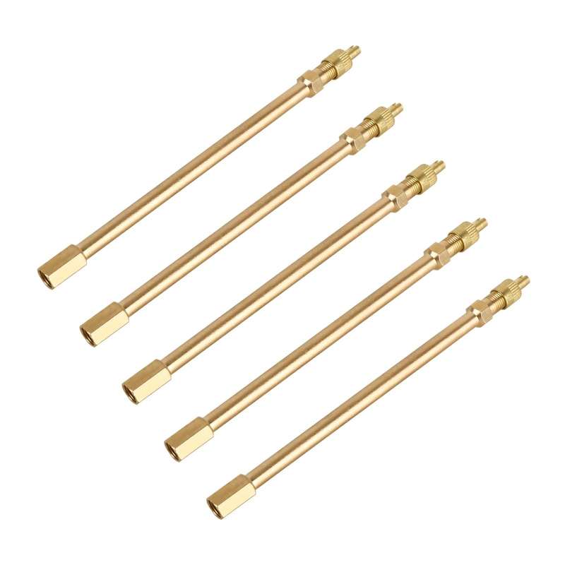 5 PCS Car Tires Valve Inflatable Extension Tube, Length: 140mm