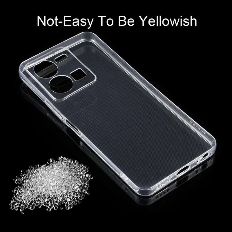 For vivo Y35 Ultra-thin Transparent TPU Phone Case