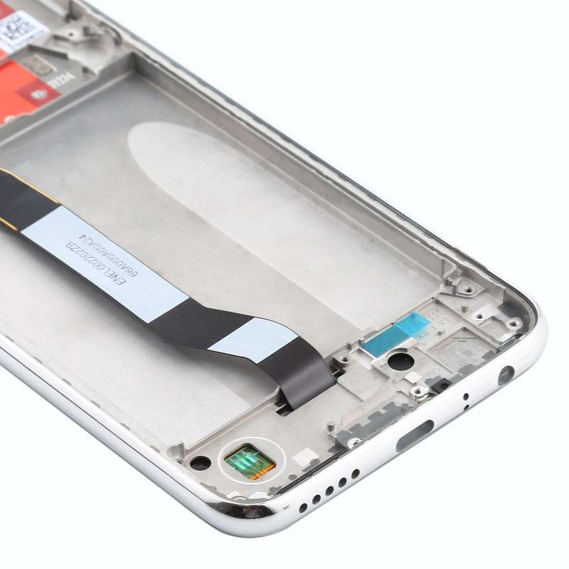 TFT LCD Screen for Xiaomi Redmi Note 8T Digitizer Full Assembly with Frame(Silver)