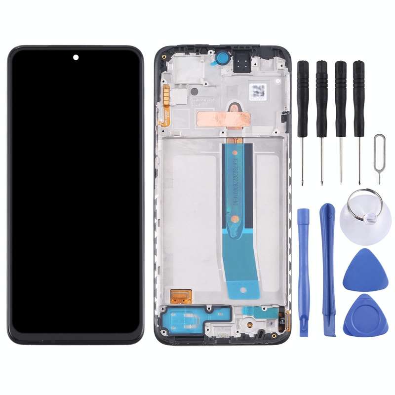 Original AMOLED LCD Screen and Digitizer Full Assembly with Frame for Xiaomi Redmi Note 11 4G 220...