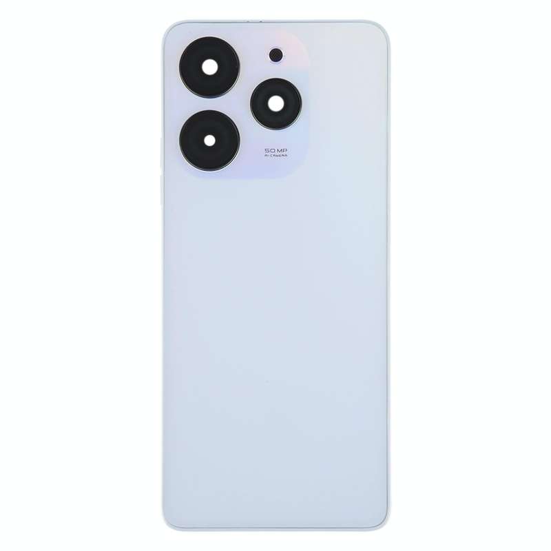 For Tecno Spark 10 Pro KI7 Original Battery Back Cover(White)