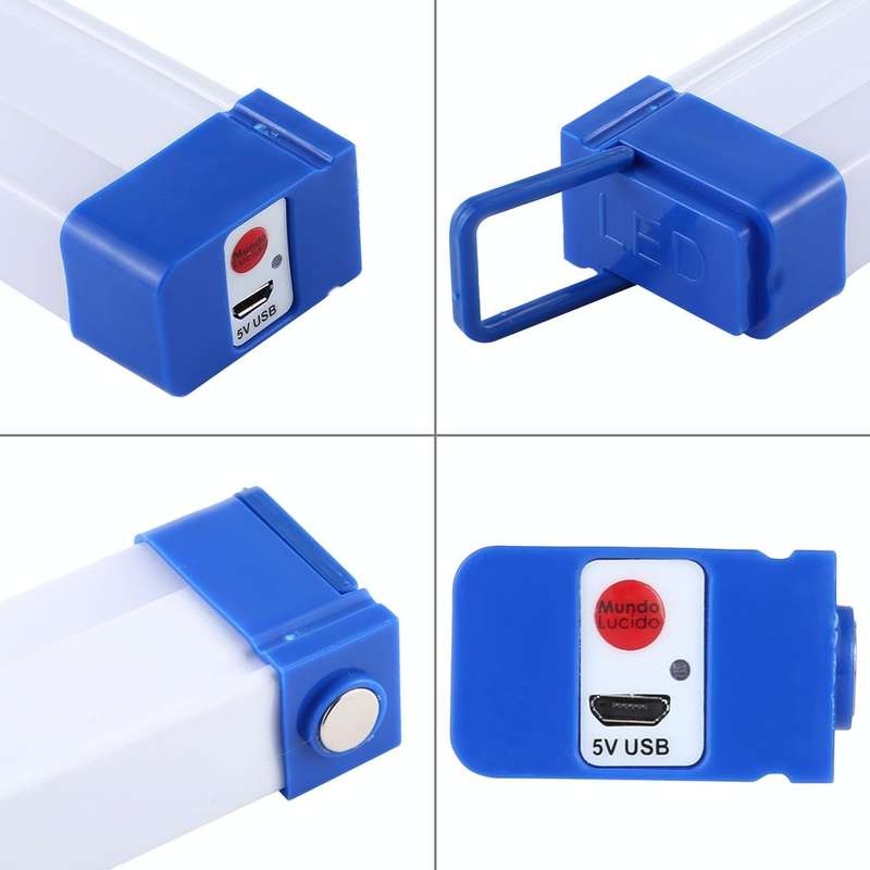 52cm 70W 900LM USB Emergency Light LED Strip Bar Light Three Levels of Brightness Adjustment(Whit...