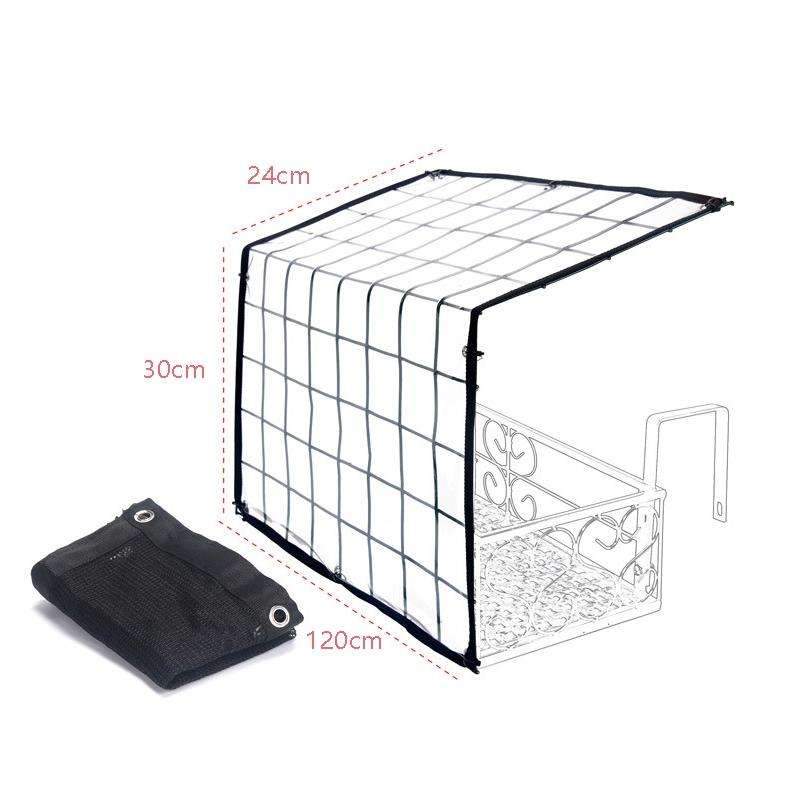 Flower Frame Sunshade Net Balcony Flower Sunscreen Rain Frame Cover Canopy, Specification: 120x24...