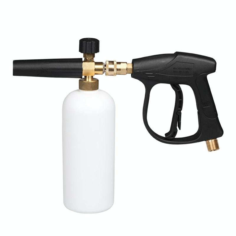 High Pressure Car Wash Foam Gun Soap Foamer Generator Water Sprayer Gun, Outer Wire: 22 x 1.5, In...