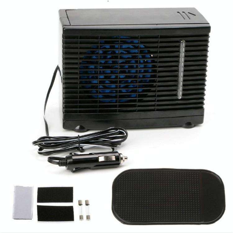 24V Large Truck Model Car Air Conditioner Fan Water Refrigerator Fan Car Water Cooler Fan Car Coo...