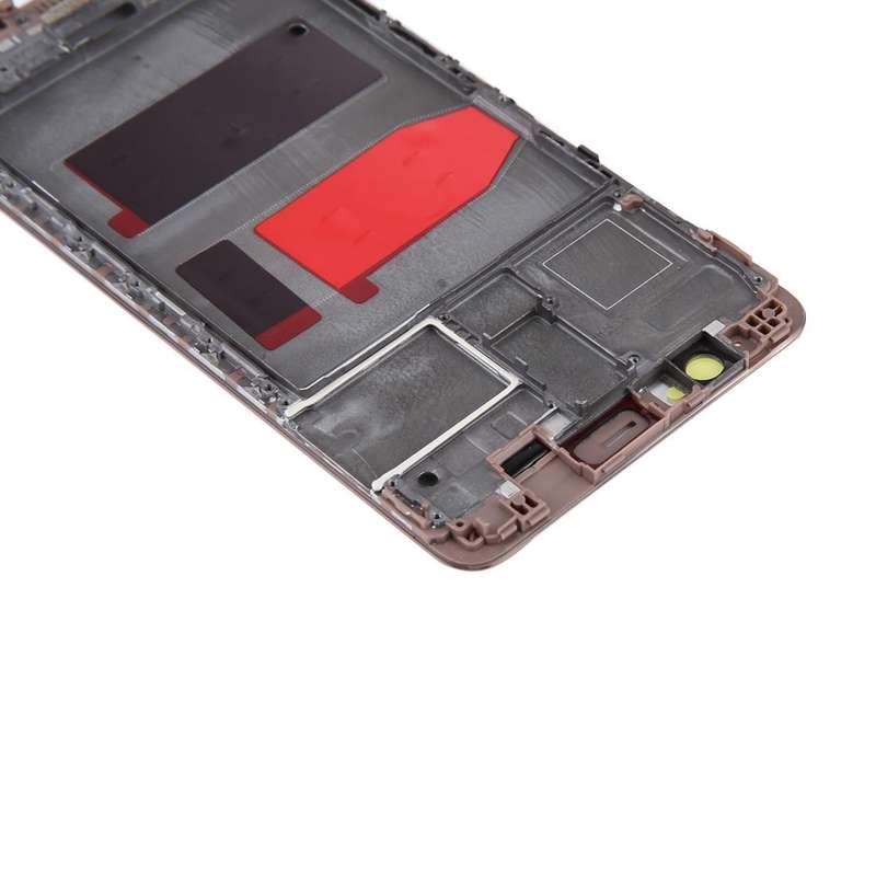 For Huawei Mate 9 Front Housing LCD Frame Bezel Plate(Mocha Gold)