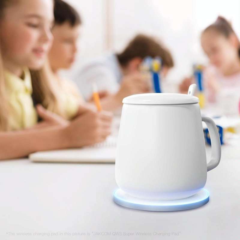JAKCOM HC2S Wireless Heating Cup Set(White)