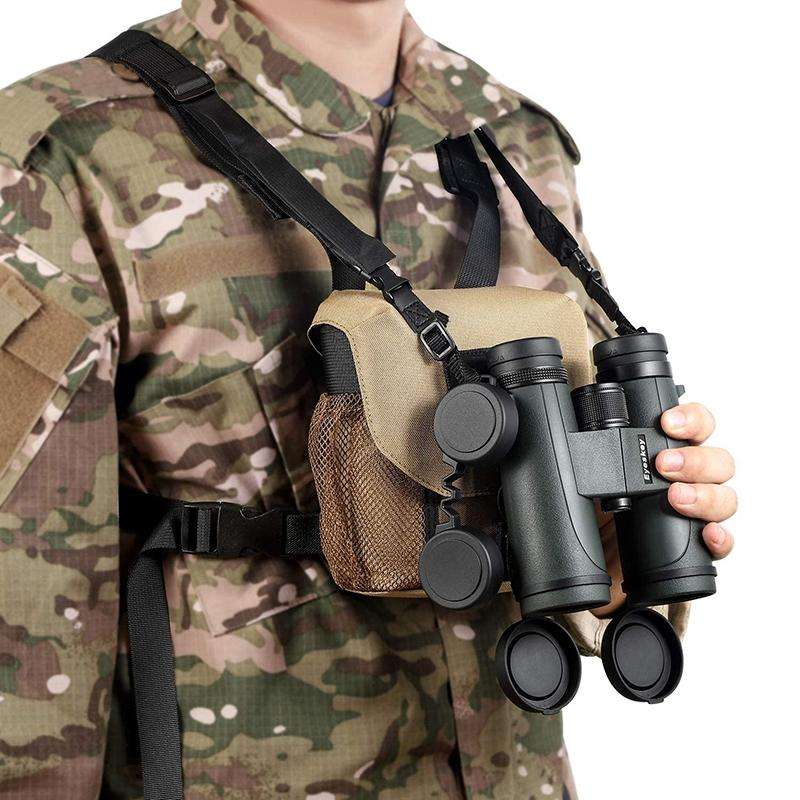 Eyeskey Double Tube Telescope Backpack Large Caliber Outdoor Travel Portable Bag
