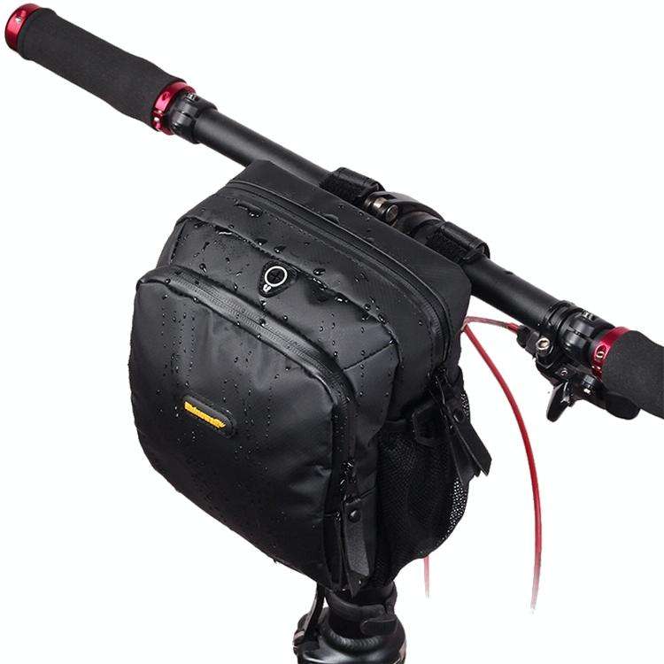 Rhinowalk Bicycle Front Bag Waterproof Handlebar Bag Folding Bike Front Bag Large Capacity Riding...