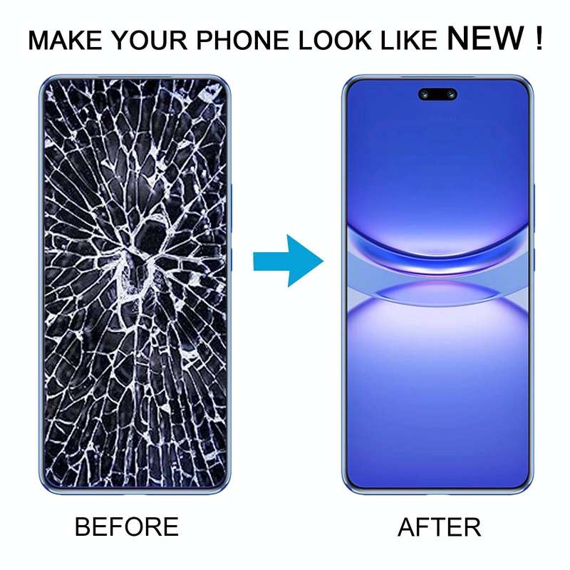 For Huawei Nova 12 Pro Original LCD Screen Digitizer Full Assembly with Frame (Silver)