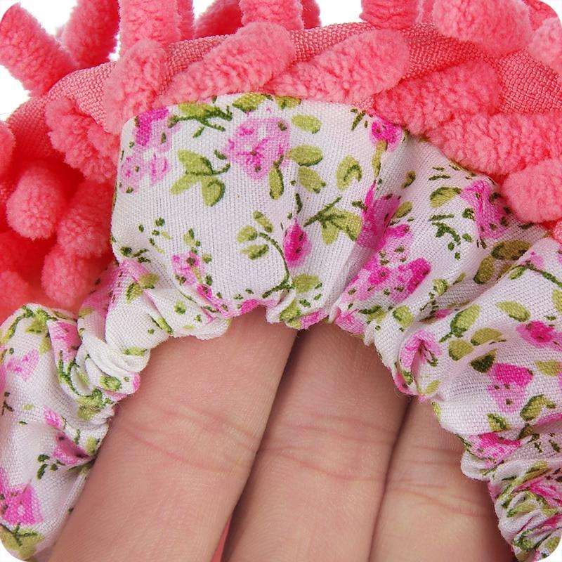 Pair of Multifunction Cleaning Slipper Cover Mop Floor Clean Shoes Covers(Green)