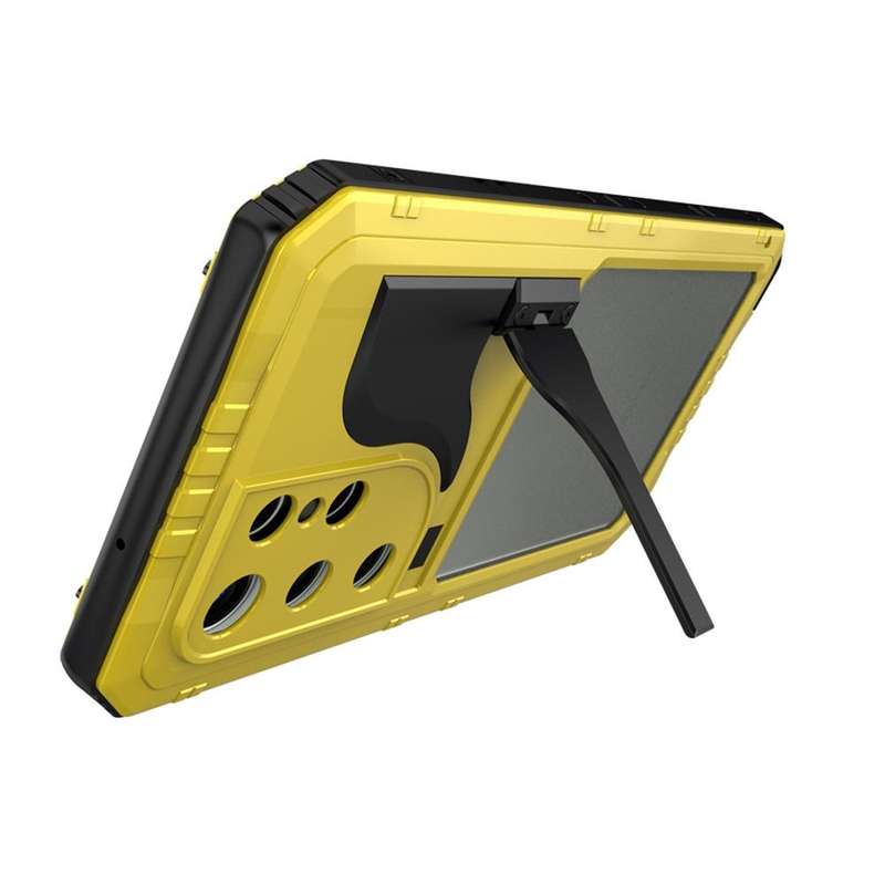 For Samsung Galaxy S23 Ultra 5G RedPepper Wolf 360 Full Body Rugged IP68 Waterproof Phone Case(Ye...