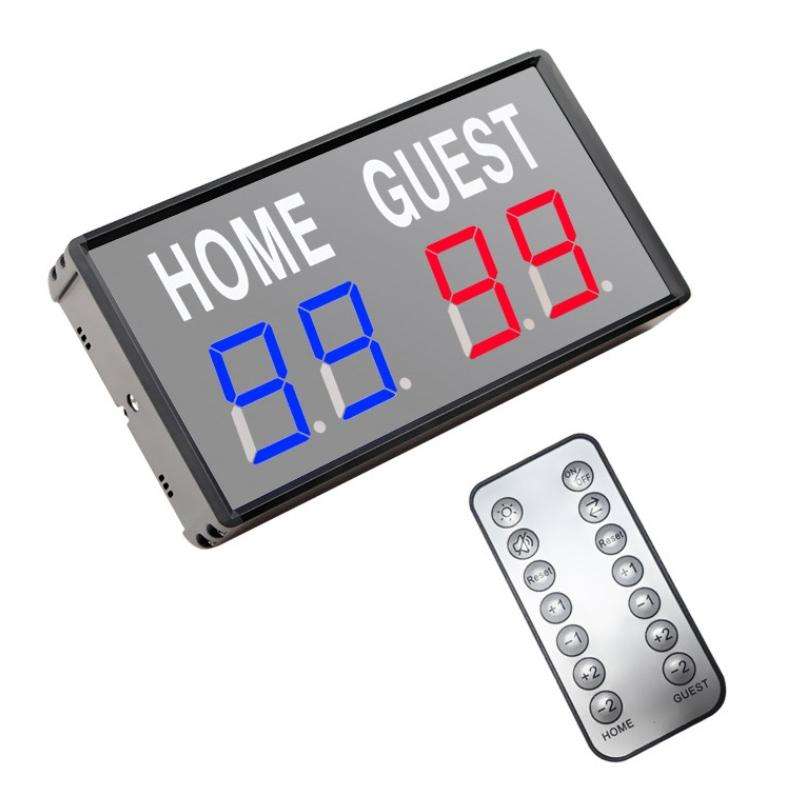 100?240V LED 0-99 Game Scoreboard With Remote Control for Basketball US Plug