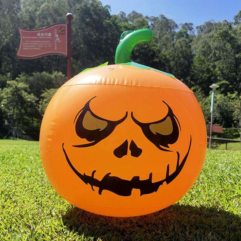 Halloween Bar Haunted House Shopping Mall Inflatable Decoration, Size: 16 Inch Glowing Pumpkin