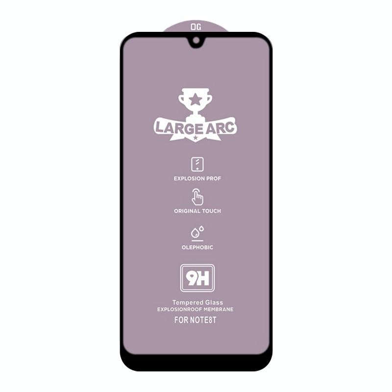 For Honor 8A 2020 25 PCS 9H HD Large Arc High Alumina Full Screen Tempered Glass Film
