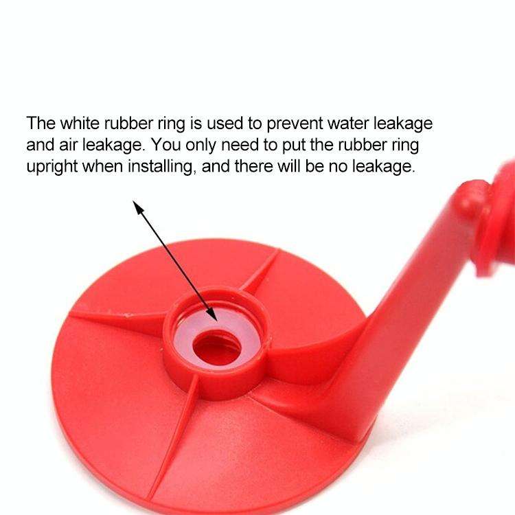 Refrigerator Fizz Saver Dispenser(Red)