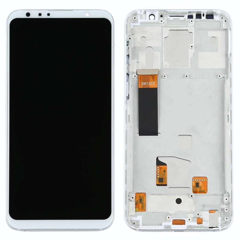 TFT LCD Screen for Meizu 16th Digitizer Full Assembly with Frame, Not Supporting Fingerprint Iden...
