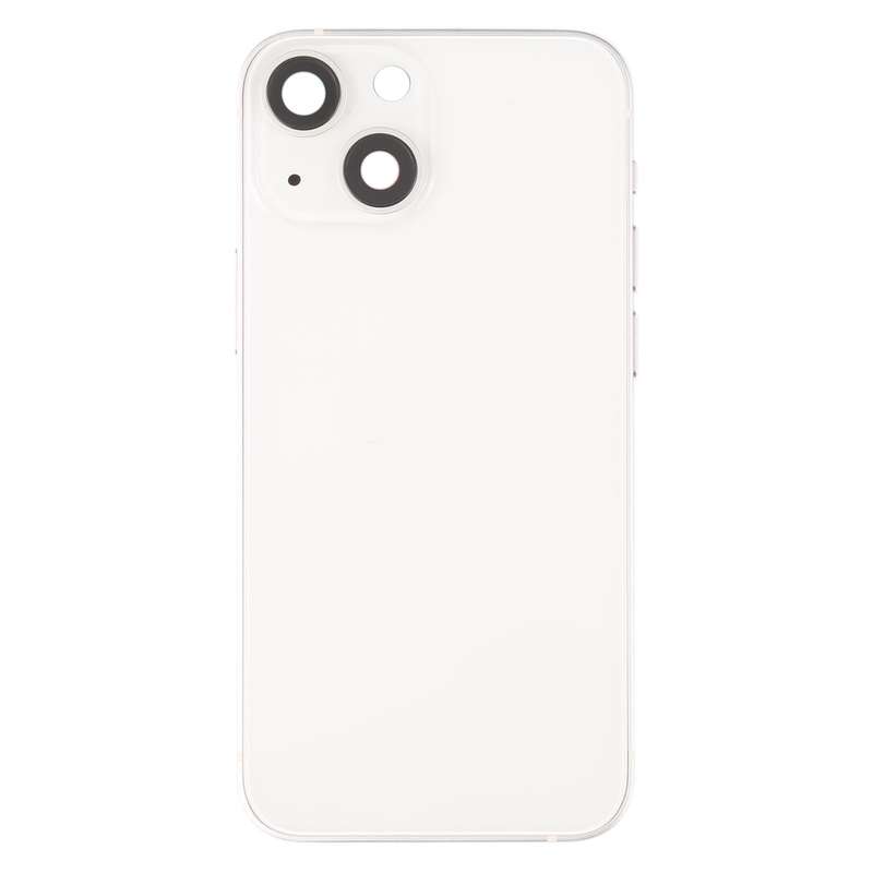 For iPhone 13 mini Battery Back Cover with Side Keys & Card Tray & Power + Volume Flex Cable & Wi...