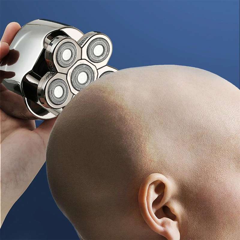 VGR V-395 2 in 1 Six-blades Intelligent Digital Display Electric Shaver