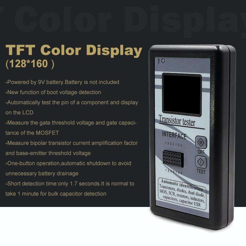 Color Screen Version Graphic Display M328 Transistor Tester Resistance Meter Inductance Meter Cap...